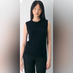 Wilfred Black cashmere Sweater Vest